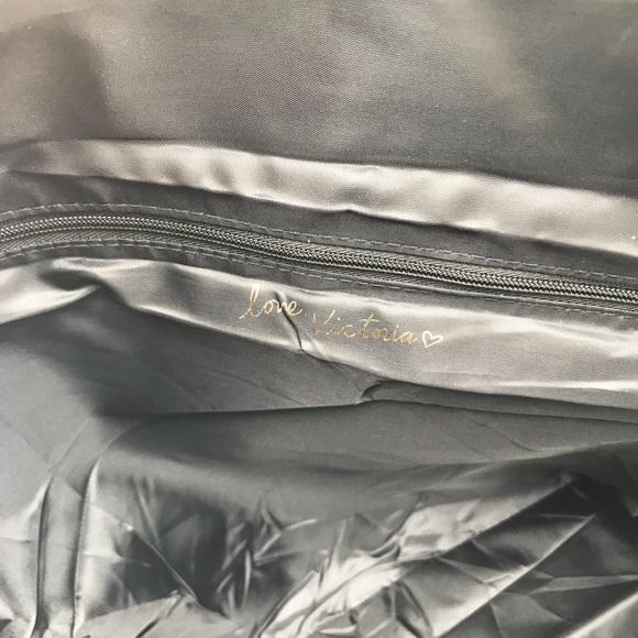 Victoria Secret Canvas Floral Bag with Strap - Picture 7 of 7